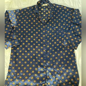 Victoria Secret Gold Label long sleep shirt - elegant, vintage, So classy -Large